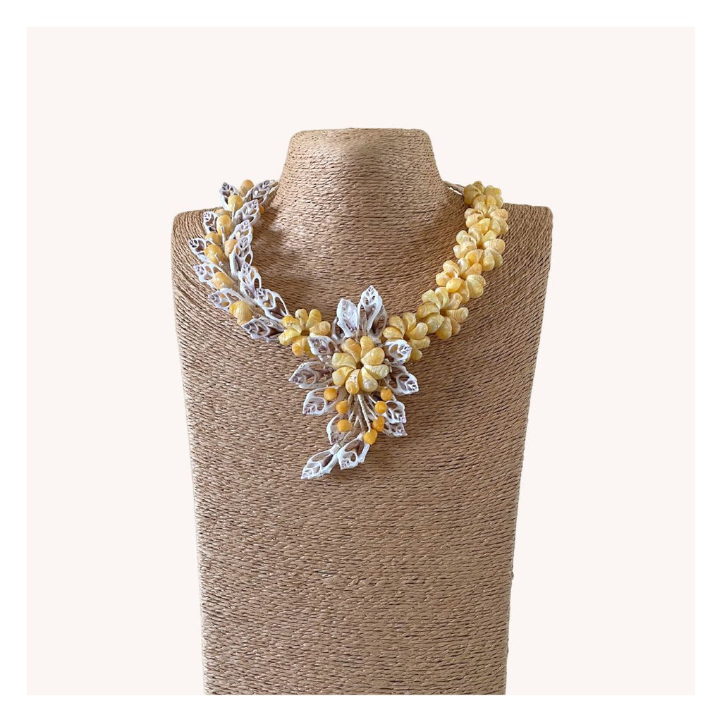 Vaiana Shell & Tahitian Pearl Necklace