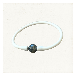 Carved Tahitian Pearl Bracelet