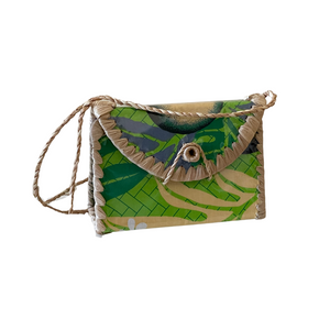 Green Crossbody Tahitian Purse